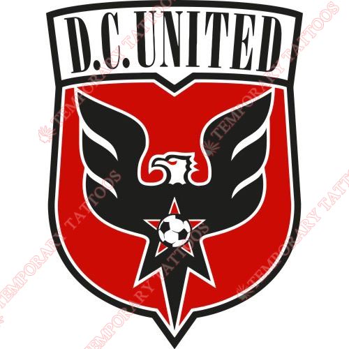 D.C. United Customize Temporary Tattoos Stickers NO.8297